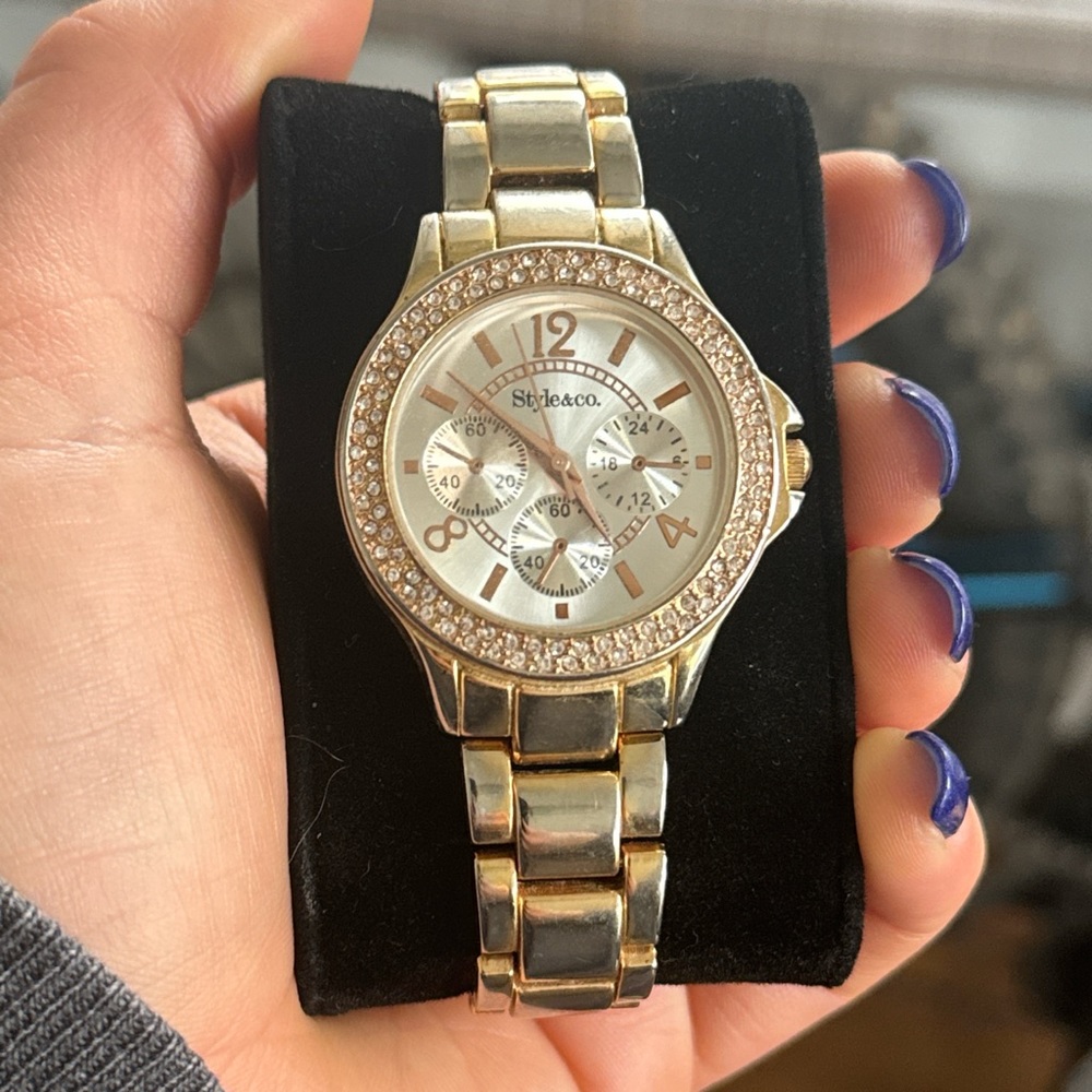 Style&Co Rose Gold Watch